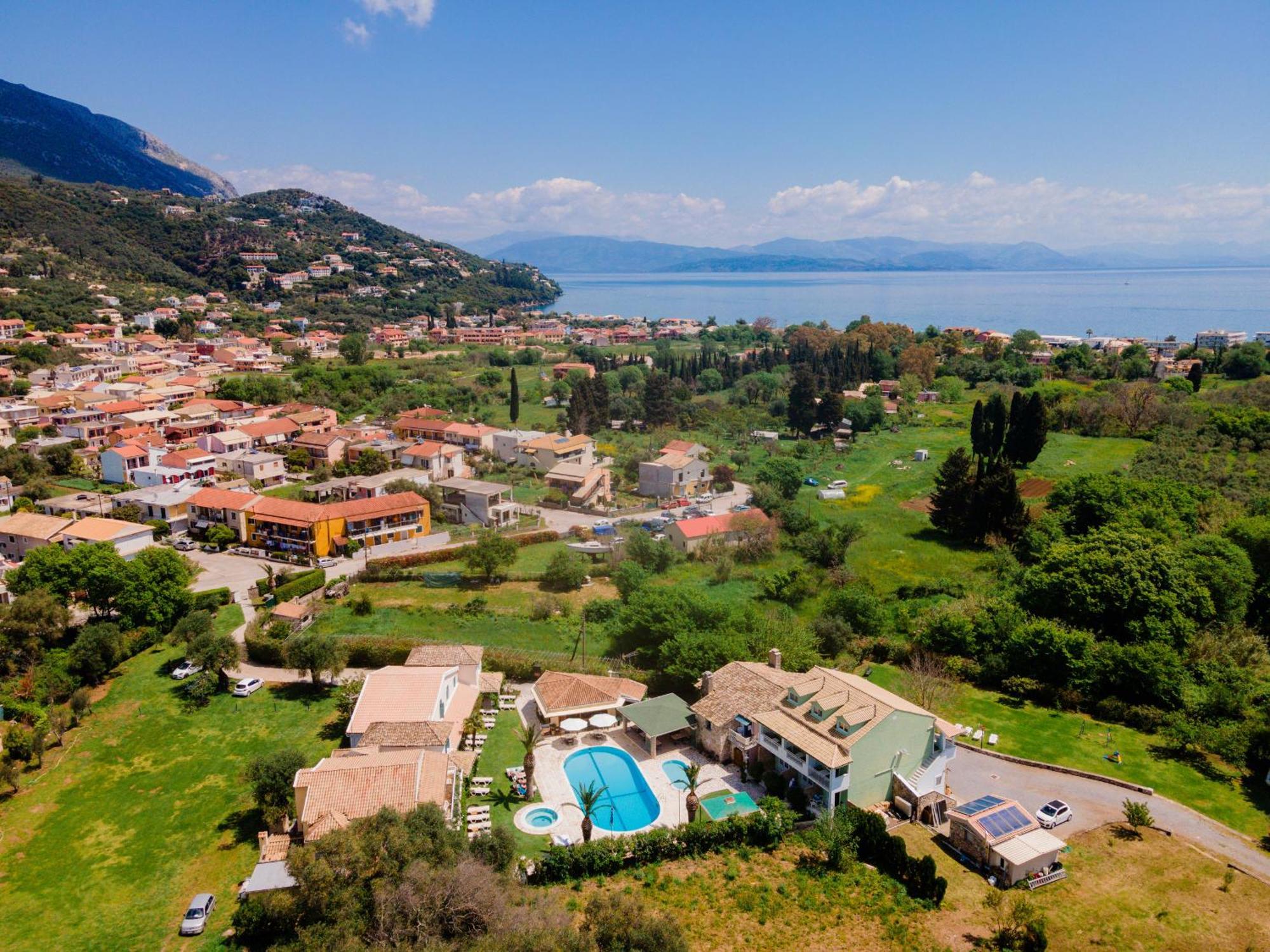 Valentino Corfu Aparthotel Ypsos Exterior foto