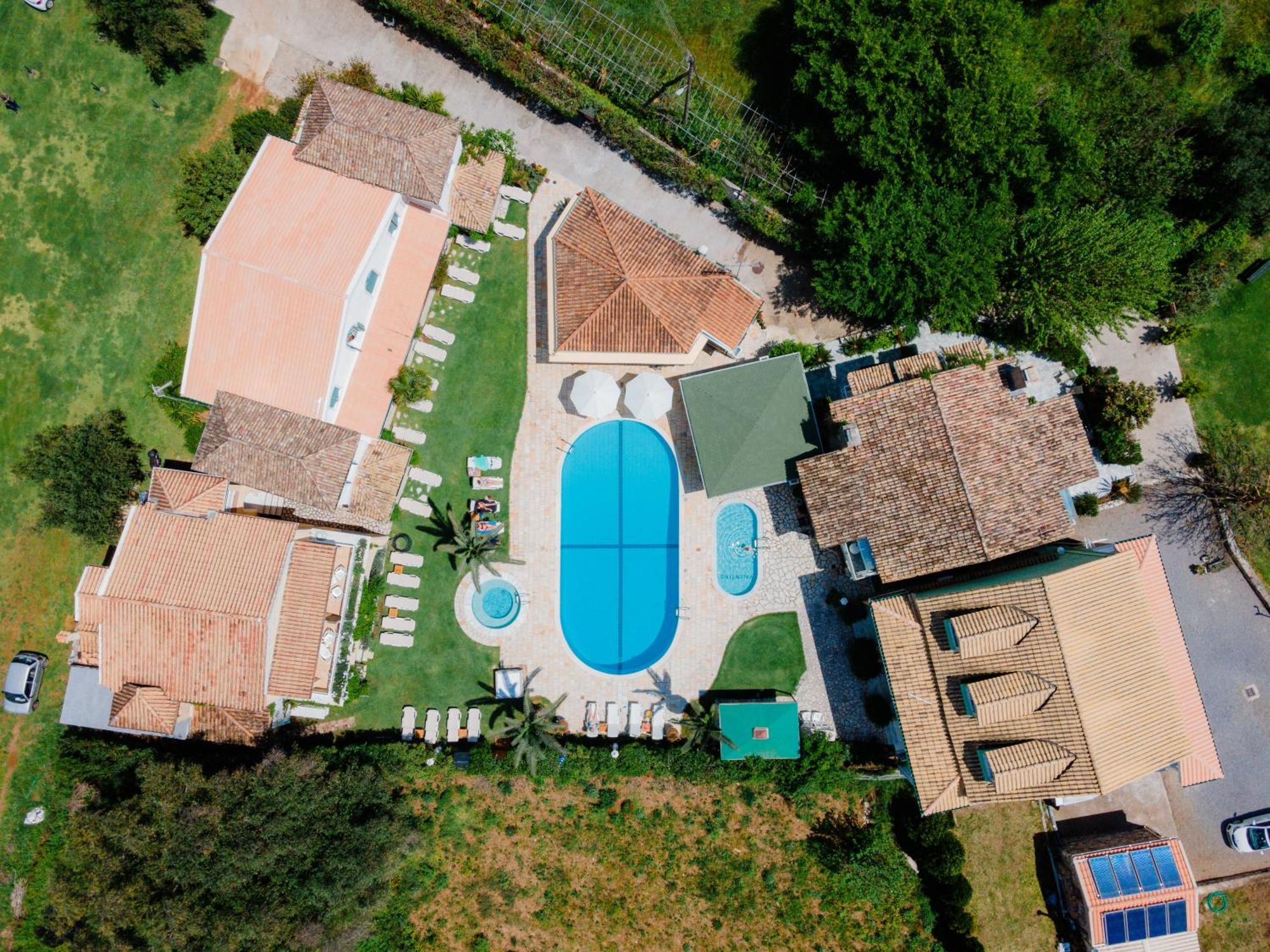 Valentino Corfu Aparthotel Ypsos Exterior foto