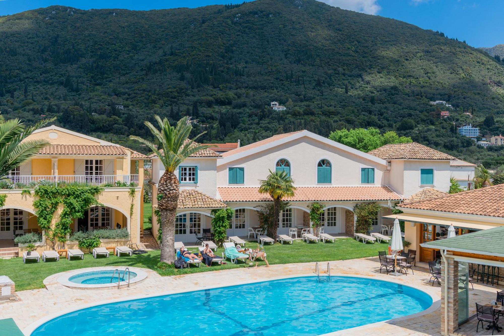 Valentino Corfu Aparthotel Ypsos Exterior foto
