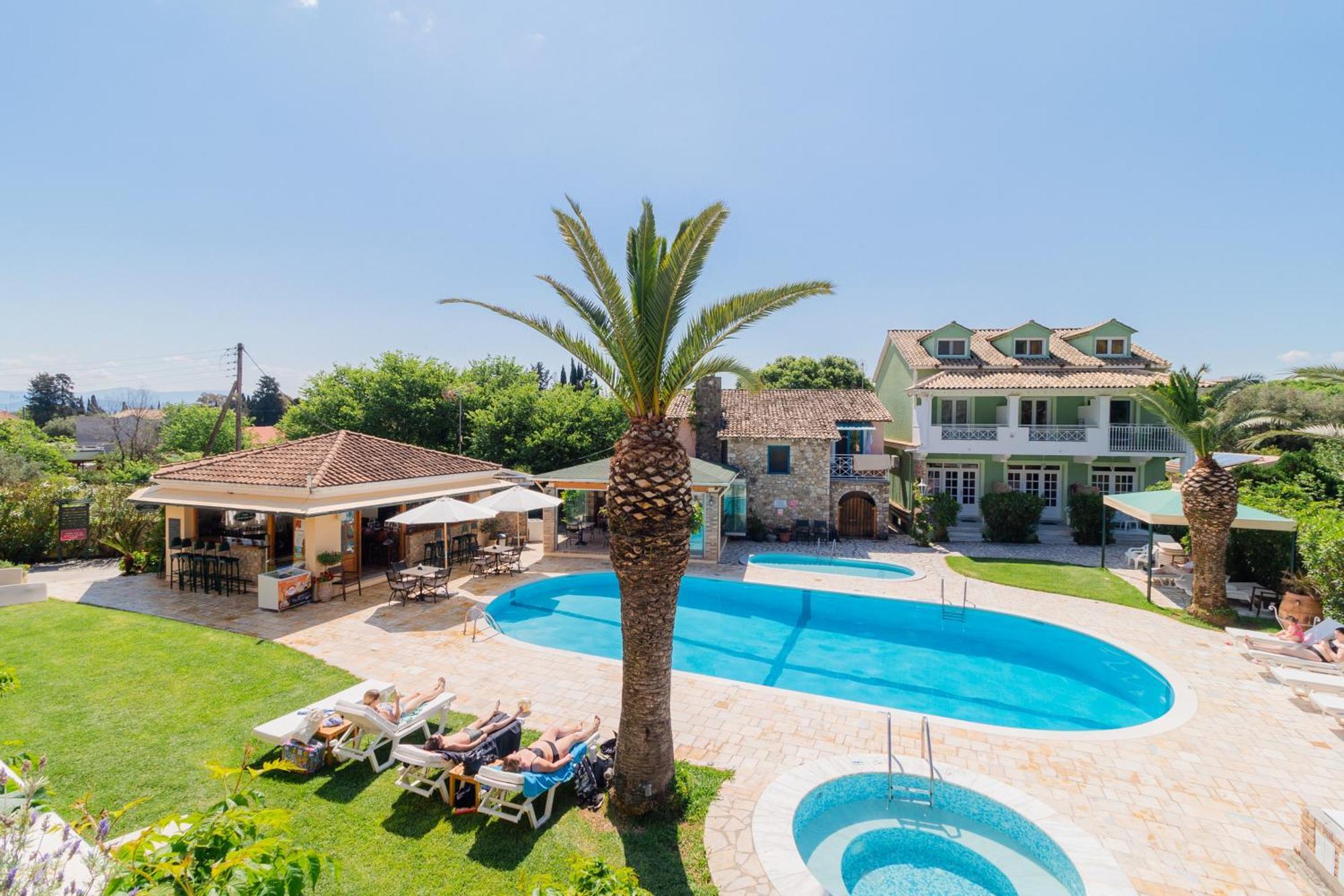 Valentino Corfu Aparthotel Ypsos Exterior foto