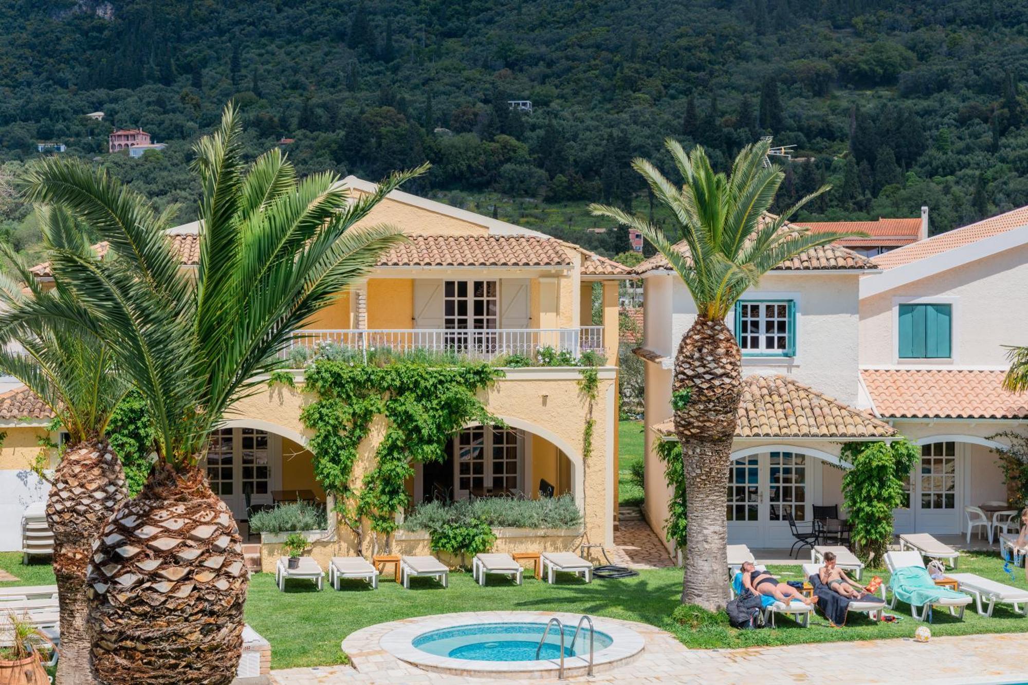 Valentino Corfu Aparthotel Ypsos Exterior foto